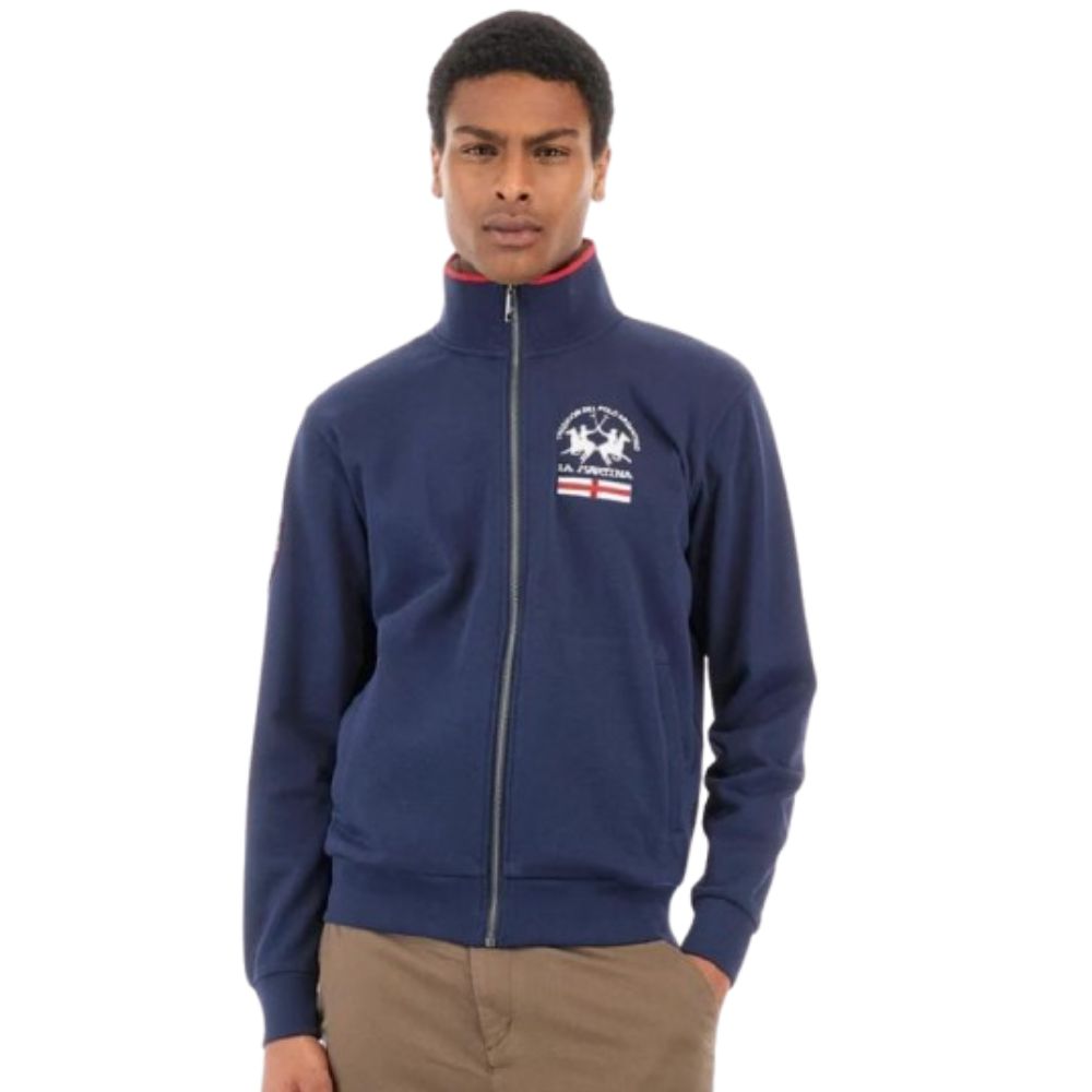 LA MARTINA MEN REGULAR FIT NAVY SWEATSHIRT